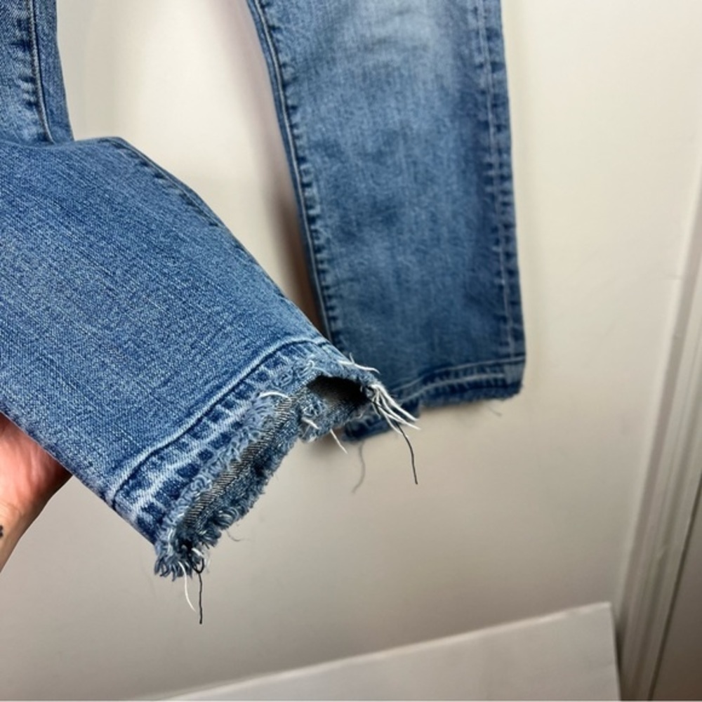 Veronica Beard Jeans womens size 26 blue Ines high waisted straight leg - Picture 3 of 9